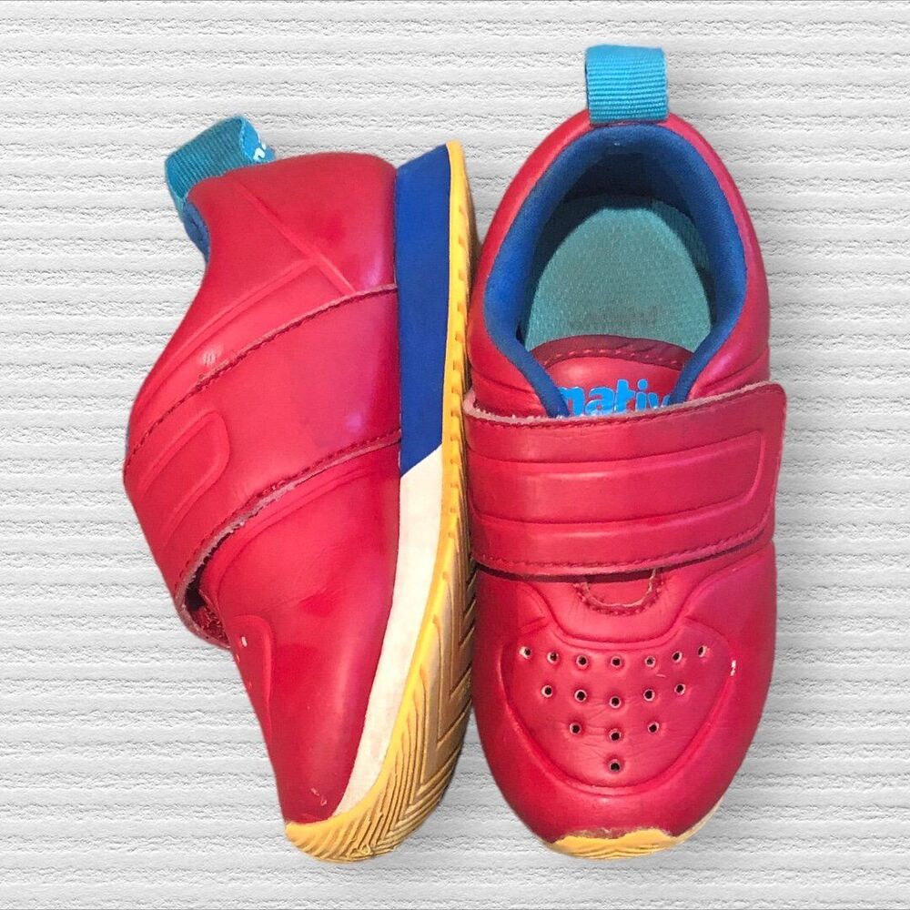 Native 7C Cornell CT- Ski Petrol Red Blue Sneaker